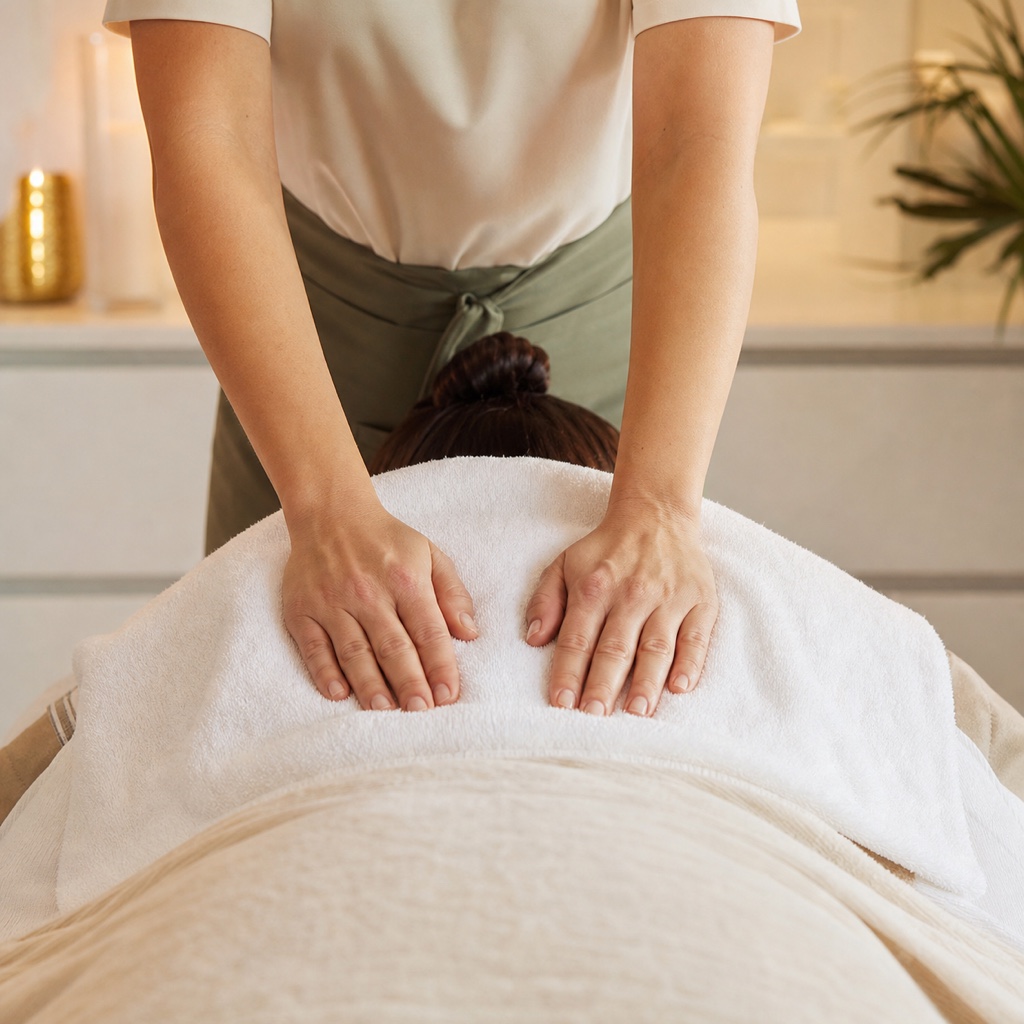 Deep tissue massage with focused therapeutic pressure in Newport Beach